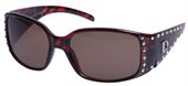 Elegant Dior inspireret solbrille i skildpaddebrun